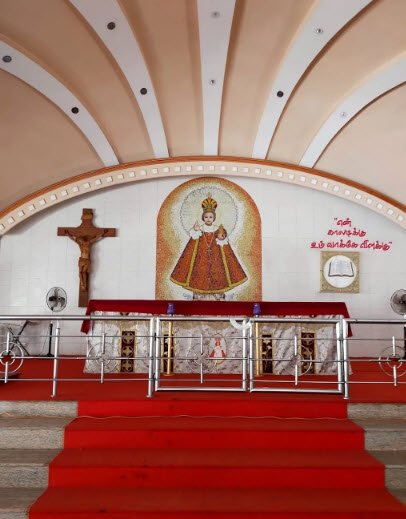 Infant Jesus Shrine, Coimbatore, Tamil Nadu - Vushii.com Infant Jesus Shrine, Coimbatore, Tamil Nadu - Vushii.com